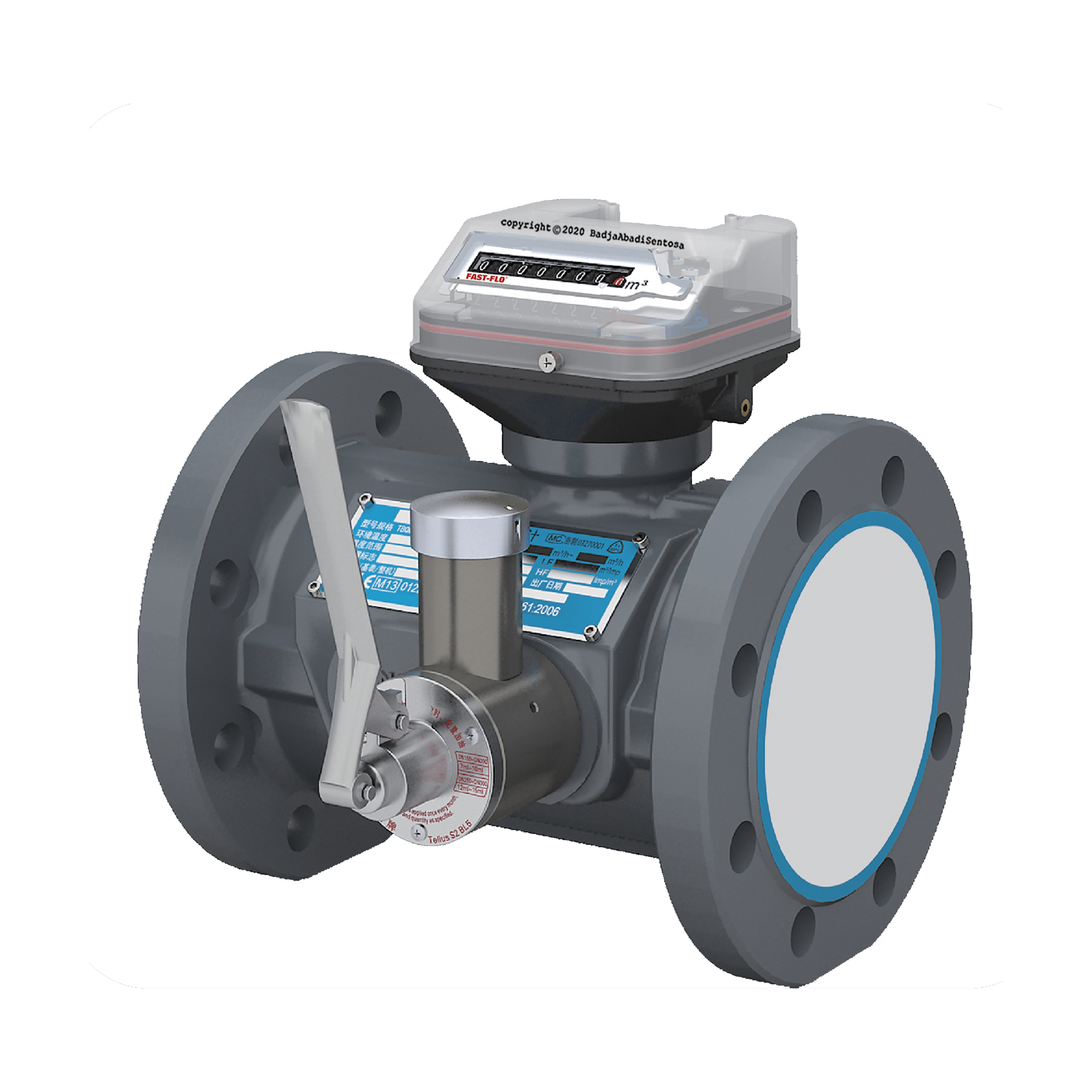 Fast Flo - TBQM Turbine Flow Meter